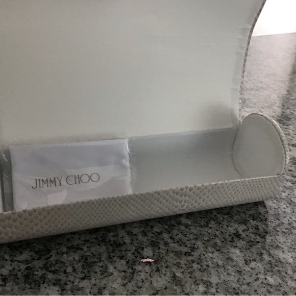 Jimmy Choo Hard Eyeglass Case. - Picture 3 of 4